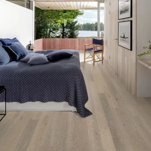 ДУБ AGED STONEWASHED IVORY ПАРКЕТНАЯ ДОСКА KARELIA IMPRESSIO